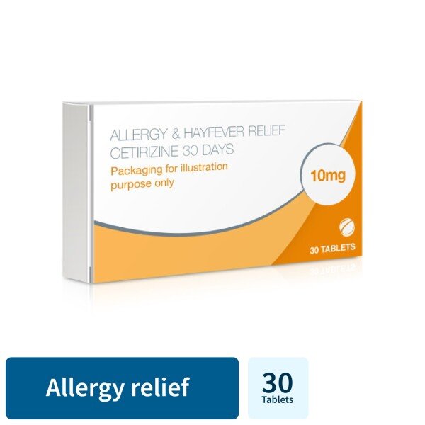 Allergy & Hayfever Relief Cetirizine